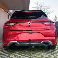 Dla Renault Megane 4 IV GT Sport Tourer Hatchback 2016-2022 Tylny Spoiler Dachowy ABS Plastik Samochodowy Lotka Dekoracyjna Bodykit