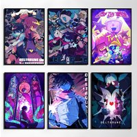 Video Game D-Deltarune Poster Elegant And Affordable Wall Art Stickers For Dormitory Living Room And Bedroom Spaces