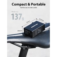 AliExpress BSCOBBER Portable Air Pump A3S Bicycle Digital Gauge Display Schrader Presta Tires Electric Tyre Inflator 120PSI Mini Pump