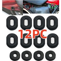 12PC For Honda Side Cover Panel Grommet - 83551-300-000 - CB100K CL100S CB125S XL100 Motorcycle Accessories Equipments Parts