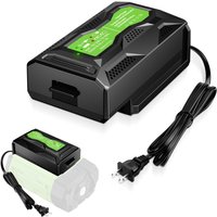 Portable Mini Charger Fast Charger Compatible with For EGO 56V Batteries Replacement for EGO 56V Chargers Models CH3200 CH5500