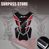 Motorcycle accessories 3D Carbon-look Motorcycle Tank Pad Protector Sticker For Yamaha XJ6 SP ABS All Year