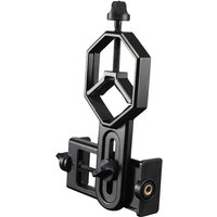 Cell Phone Adapter With Spring Clamp Mount Monocular Microscope Accessories Adapt Telescope Mobile Phone Clip Accessory Bracket