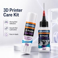3D Printer Maintenance Kit Glue Stick 25g Bed Adhesion & 30ml Guide Rail Lubricant Oil For Ender 3 Bambu Lab Prusa Parts
