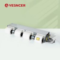 HVAC System Ceiling Concealed Fan Coil Chilled Water Duct Fancoil for Commercial Project with Heat Pump/chiller