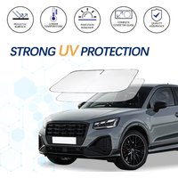 Car Windshield Sun Shade Window Shade Foldable Sun Visor Protector Blocks UV Rays For Audi Q2 2018-2024 Car Summer Accessories