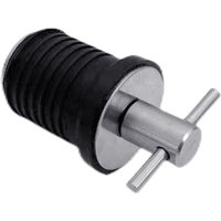 T-Handle Drain Plug Twist-Turn Marine Boats Drain Plugs Rubber Plugs with Brass Handle Boats Marine Accessories H9EE