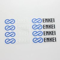AliExpress NONE 4PCS/SETS Car Styling JDM Rim Stickers ENKEI RACING Wheels PVC Decoration Tire Wheel Sticker Water Proof