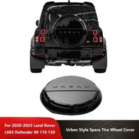 Off Road 4x4 Exterior Accessories Urban Style Premium Spare Tire Wheel Cover For 2020-2025 Land Rover L663 Defender 90 110 130