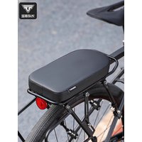 AliExpress TOSUOD Bicycle Backseat long Cushion thicken Soft Comfortable Bike Seat Easy Installation Detachable Bicycle Parts