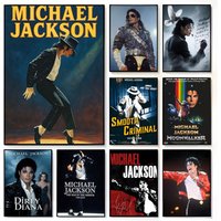 1PC M-Michael Jackson King of Pop Poster American Film Mural Home Childrens Room Wall Decor Print