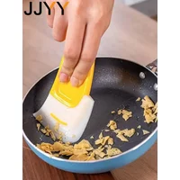Silicone Cleaning Scraper Pot Brush Kitchen Accessory Rice Cooker Grain Cleaner Oil Scraper Household Cleaning Tool