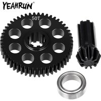 YEAHRUN 10T+50T Differential Gear for MJX 14301 14302 14209 14210 1/14 16207 16208 16209 16210 H16PL H16DR H16BMD 1/16 RC Car