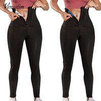 Body Shaper Hosen Sauna Shaper Heißer Schweiß Sauna Effekt Abnehmen Hosen Fitness Kurze Shapewear Workout Gym Leggings Fitness Hosen