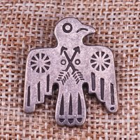 1pc Native American Fred Harvey Era Thunderbird Enamel Pin-Tribal Totem Protective Symbol Indigenous Culture Vintage Lovers