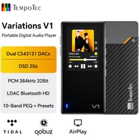 Variations V1 EZHiFi & TempoTec HiFi Music Player, Digital Audio Player, USB DAC, Headphone Amplifier, 4.4mm & 3.5mm Ports, PEQ image 4