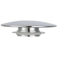 1pc 66mm Bathroom Basin Pop-Up Sink Plug - Click Clack Push Button Drain Stopper Cover