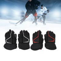 Ice Hockey Gloves Nylon EVA Foam Protective Breathable Outdoor Roller Street Hockey Gloves for Hockey Players
