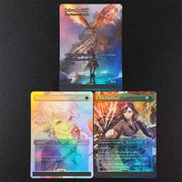 2025 TCG Proxy Magical Promo Cards English Tifa Lockhart Swords to Plowshares Joshua Rosfield Game Collection Card Toy