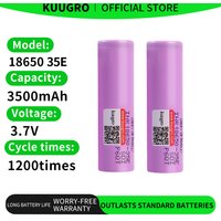 18650 3500mAh 3.7V 100% Genuine INR18650-35E Rechargeable Lithium Battery Continuous Discharge 10A Parallel Series Combination