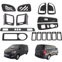 LHD For Hyundai Grand Starex H1 H-1 2018 -2020 Rear Seat Air Conditioner Vent Outlet Cover Trim Moldings Car Styling Accessories