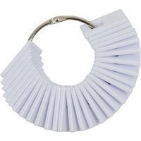 30 Pcs / Set Hair Color Ring/Card Strands Test for Coloring Color Chart Hair Extensions for Hair Dye Salon Hairdressing