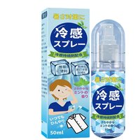 50ML Instant Cooling Spray Summer Long-lasting Portable Hydrating Cool Mist Outdoor Travel Sport heat relief Rapid Cooling Agent
