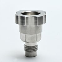 Stainless Steel Spray Gun Adapters Connector Cup Connectors for Specific Sprayer Models (Multiple Thread Sizes)