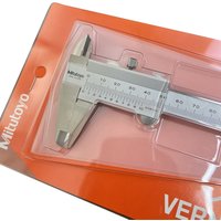 Mitutoyo 530 Series Vernier Caliper 0-100mm/150mm 0.05mm Resolution Stainless Steel for Outside/Inside/Depth/Step Measurement