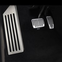Auto Pedale für Tesla Modell 3 Modell 3 2017 2018 2019 2020 2021 LHD Dead Pedal Fußstütze Pedal Schutzhülle Zubehör