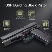 USP Desert Eagle Military Series M1911 Pistol Gun Model Bricks Building Blocks Toys for Children Boy Kids Gifts
