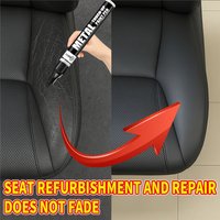 Leather Repair Touch-Up Pen - Car Interior Leather Crack Repair, Home Living Room Sofa Color Restoration, Car Seat Leather Color