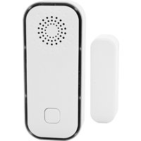 Tuya Smart WiFi Door Window Sensor Built-in Adjustable Siren APP Instant Alert Works with Alexa Google Home