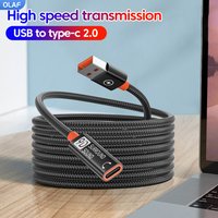 USB To Type C 2.0 Extension Cable Fast Charging Data Transfer USB C Headphone USB 3.0 Male To USB2.0 Female Extension Data Cable