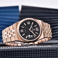 PAGANI DESIGN New Gold Mens Automatic Mechanical Wristwatches Miyota 8215 Movement Stainless Steel Sapphire Waterproof Luminous