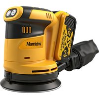 Mamidw Kabelloser Schleifer mit 125-mm-Schleifscheibe, 11000 U/min, für Möbel, Metall, Fliesen und Wände, kompatibel mit Dewalt 20V Akku.