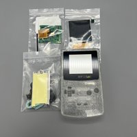 Original size New 2.45 " high brightness LCD and new shell for Gameboy Color GBC LCD screen