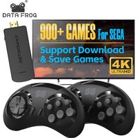 DATA FROG 4k 16-bit Wireless Retro Video Game Console Build In 900 Games HDMI-Compatible Retro Game Console For SEGA/FC/GBA