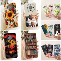 For Honor X9d Case MTN-NX1 New Painted Cute Cartoon Cover Soft TPU Phone Case For Honor Magic 8 Lite X 70 HonorX70 HonorX9d Bags