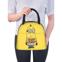 Cartoon M-Minions Insulated Lunch Bag Cooler Bag Lunch Container High Capacity Tote Lunch Box Food Storage Bags School Travel