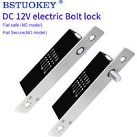 Lock and Unlock Your Door with Ease Mini Electric Bolt Lock with Delay Timer and Feedback Signal for 12V Mortise Door Drop Bolt