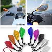 AliExpress NONE 2Pcs 10mm Universal Modified Motorcycle Bicycle Scooter E-bike Accessories Adjustable HD Wide Angle Rearview Mirror Side Mirrors