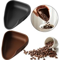 Silicone Coffee Weighing Dish Non-Toxic Coffee Bean Dosing Tray Coffee Bean Dosing Cup for Scale & Brewers Espresso Accessories