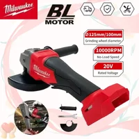 Szlifierka kątowa Milwaukee 125mm bezszczotkowa, do cięcia, polerowania i szlifowania, z regulacją prędkości, elektronarzędzia 18V