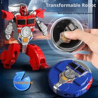 Creative Hand Spinner Toys Deformation Robot Antistress Stress Relief Robot Transformation Fidget Spinner Adult Sensory Toys