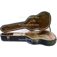 34-Inch Wooden Guitar Case Convex Pressure, Shock and Waterproof - for Musical Instrument Accessories