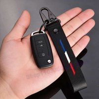 Embroidery style Nylo Car Key Ring keychain For Renault Zoe Clio Twingo Megane Mk4 RS 280 300 GT Cup Sport Peugeot GT etc