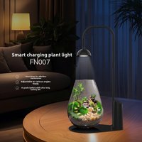 Full Spectrum Smart Rechargeable LED Lamp, Long Endurance Plant Light for Moss Micro Landscape Terrarium