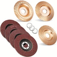 3/7 wooden carving discs, grinding and shaping wheels