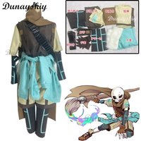 Ink Sans Undertale Cosplay Top Pants Hat Costume Roleplay Disguise Suit For Male Boys Adults Halloween Carnival Party Outfit